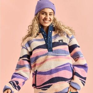 Harper & Lewis Multicolor Fleece pullover